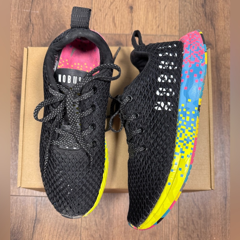 NOBULL Black Colorful soles‎